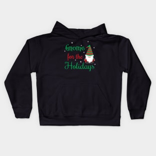 Gnome For The Holidays Color Kids Hoodie